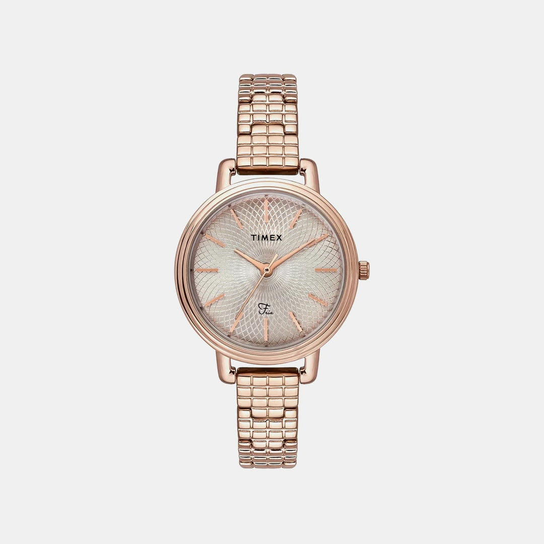 Timex TWEL23902 Ivory Dial Women&