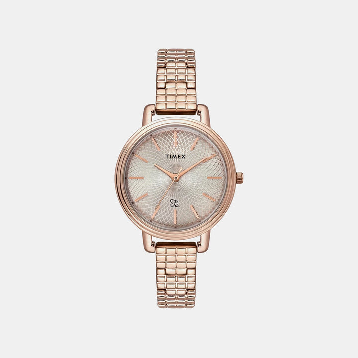 Timex TWEL23902 Ivory Dial Women&