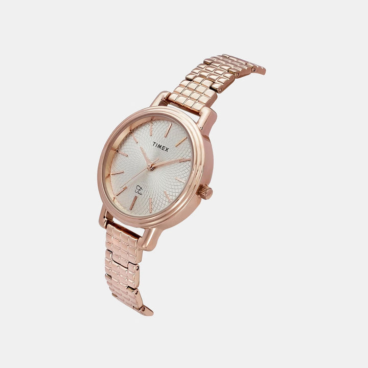 Timex TWEL23902 Ivory Dial Women&