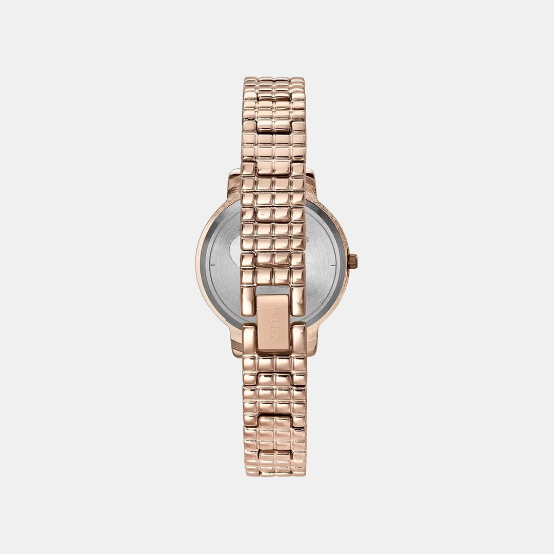 Timex TWEL23902 Ivory Dial Women&
