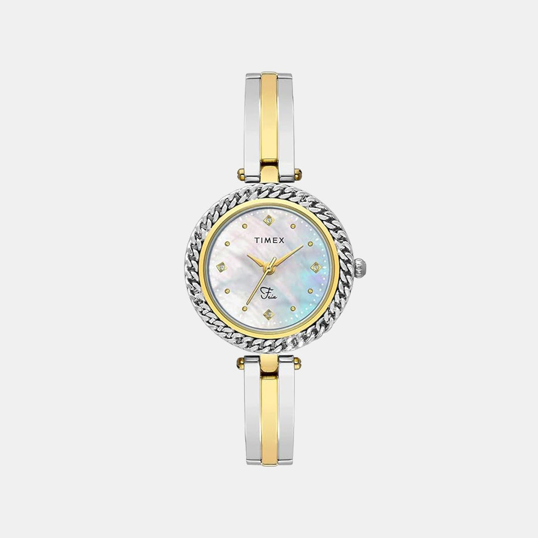 Timex TWEL24101 Mother Of Pearl Dial Women&