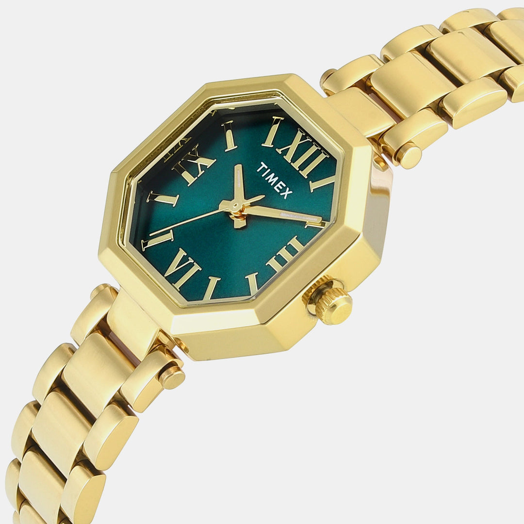 Timex TWEL26902 Teal Dial Women&