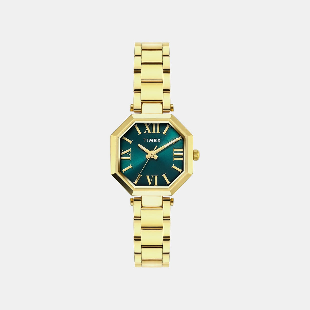 Timex TWEL26902 Teal Dial Women&