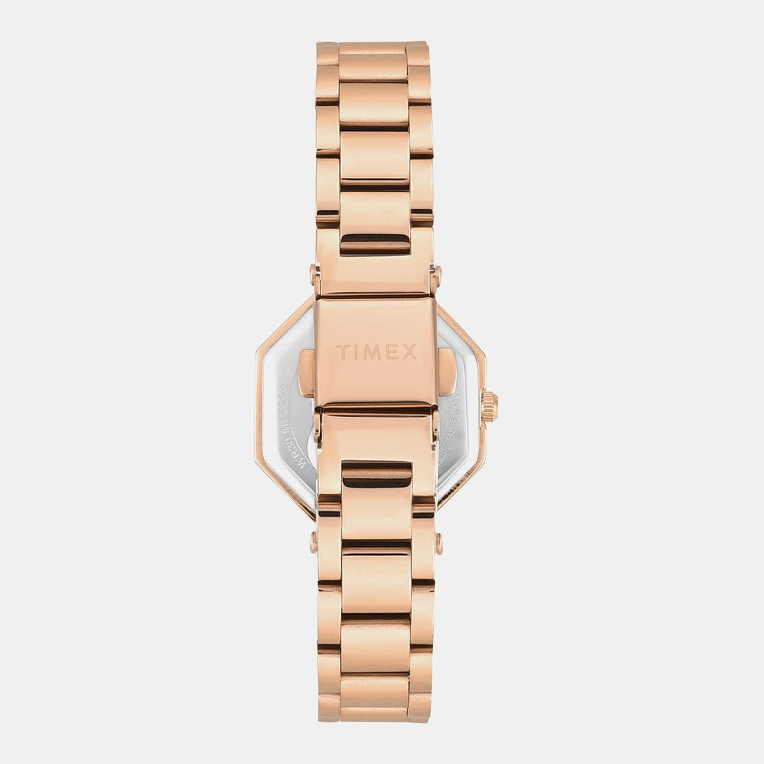 Timex TWEL26903 Rose Gold Dial Women&