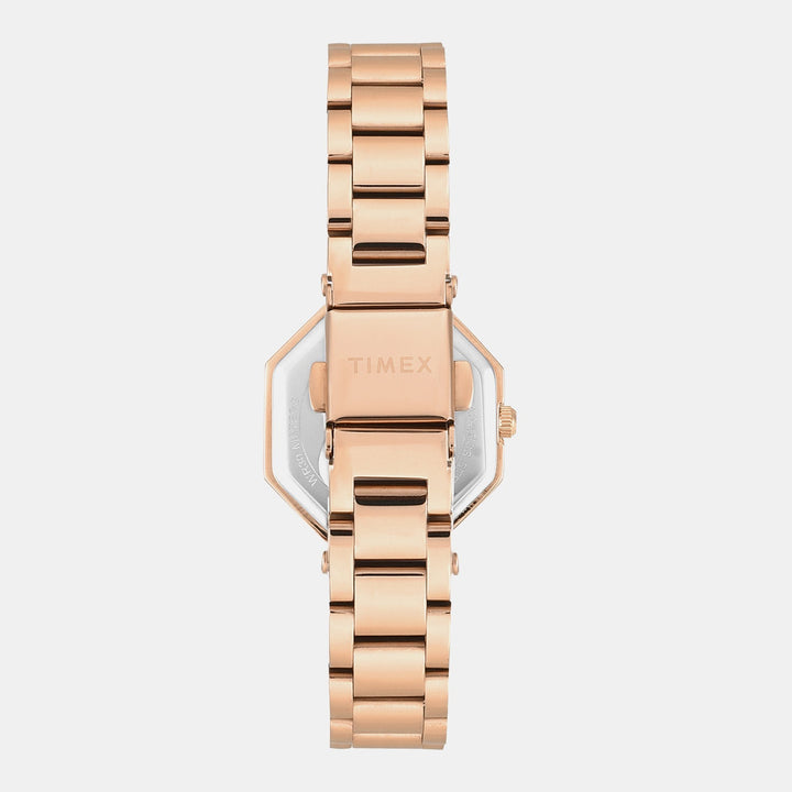 Timex TWEL26903 Rose Gold Dial Women&