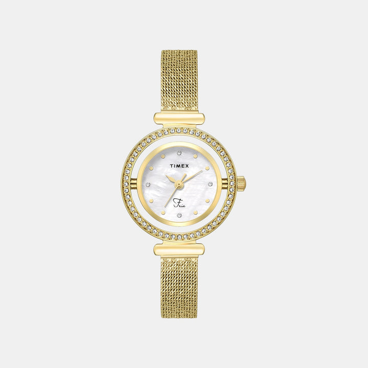 Timex TWEL27801 Mother Of Pearl Dial Women&