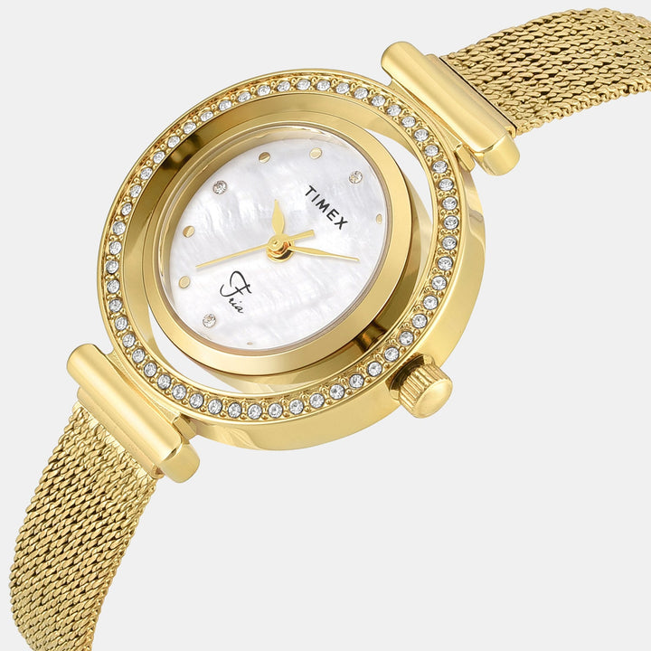 Timex TWEL27801 Mother Of Pearl Dial Women&