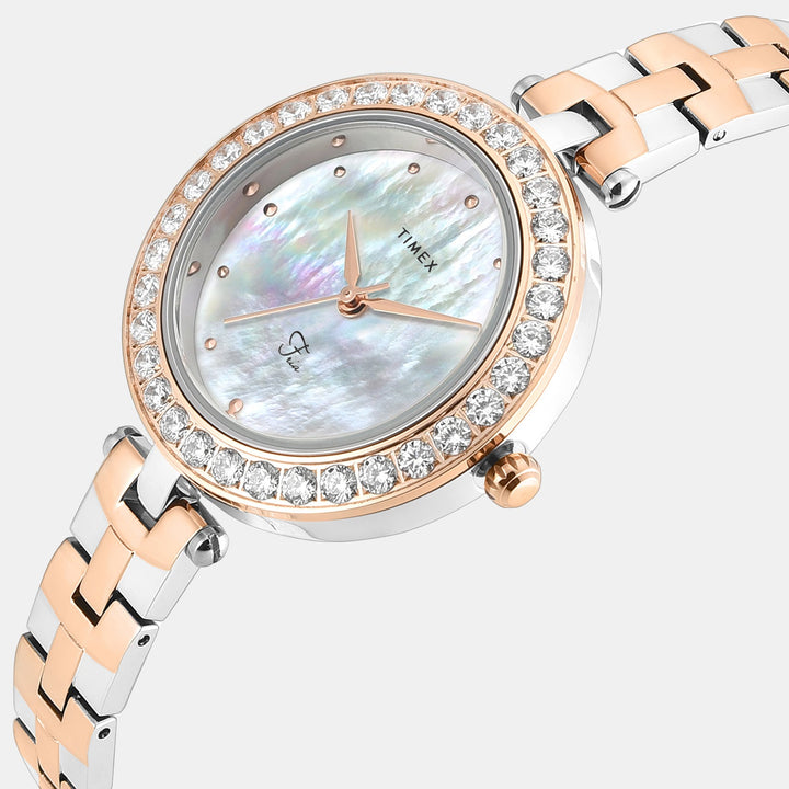 Timex TWEL29202 Mother Of Pearl Dial Women&