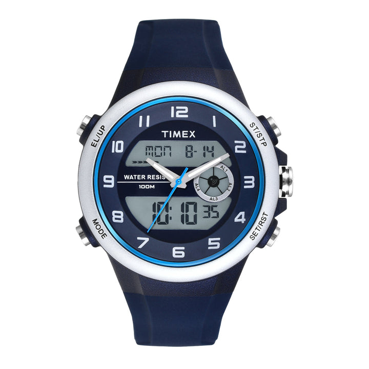 Timex Men Analog-Digital Round Dial Watch- TWESK3200T