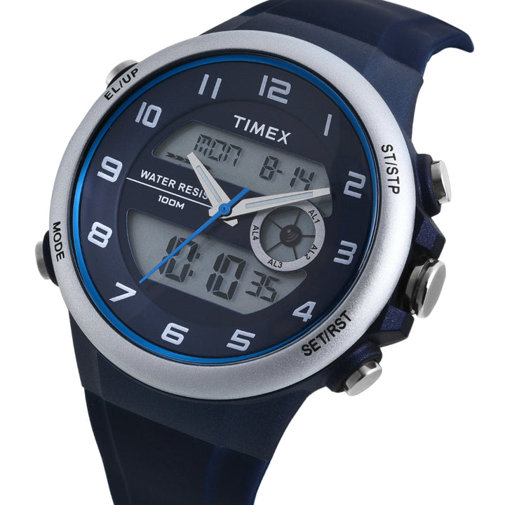 Timex Men Analog-Digital Round Dial Watch- TWESK3200T