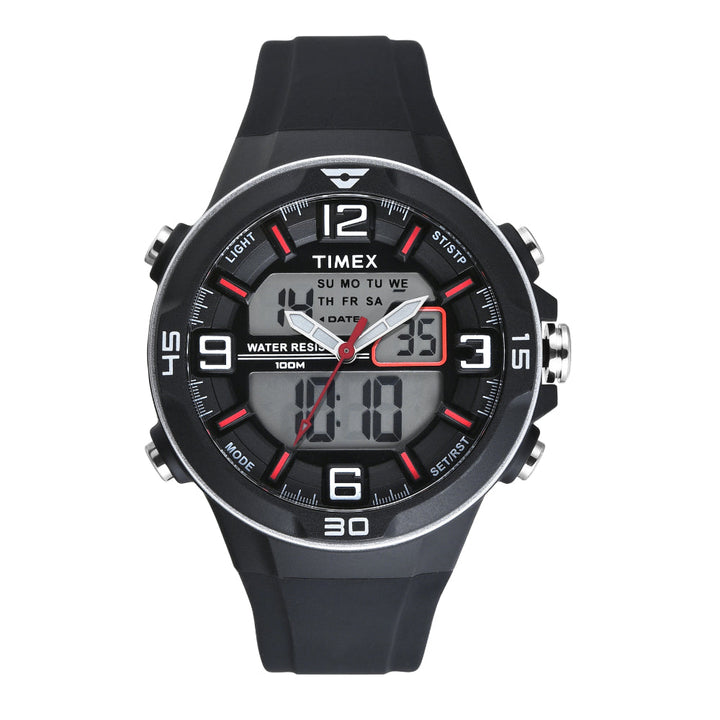 Timex Men Analog-Digital Round Dial Watch- TWESK3500T