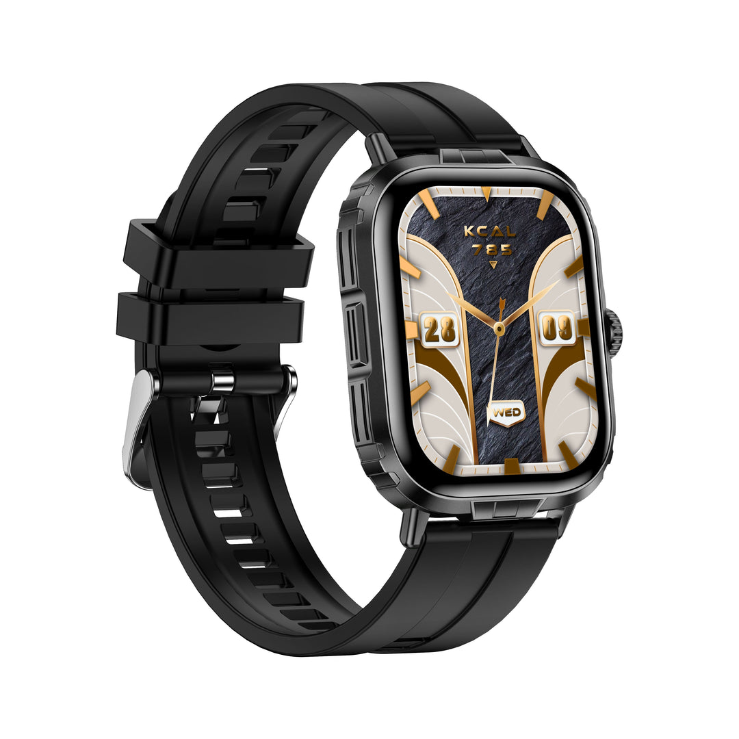 Timex iConnect Go+ 1.83"(4.64 cm) Display with Metallic Body and BT Calling Smartwatch For Unisex - TWIXW1000T