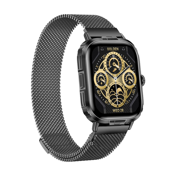 Timex iConnect Go+ 1.83"(4.64 cm) Display with Metallic Body and BT Calling Smartwatch For Unisex - TWIXW1002T