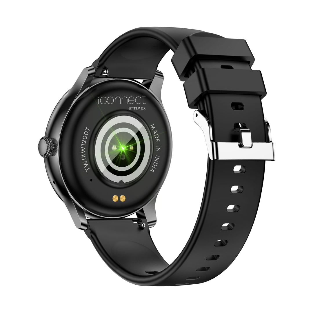 Timex iConnect Pro 1.38"(3.50 cm) Display with Functional Crown and BT Calling Smartwatch For Unisex - TWIXW1200T