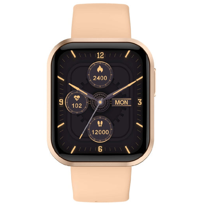 Timex IConnect Calling Smartwatch|1.83" TFT Display With 240x284 Pixel Resolution|Single Sync Bluetooth Calling|AI Voice Assist|100+ Sports Modes|200+ Watchfaces|Upto 7 Days Battery (Normal Usage) - TWIXW201T