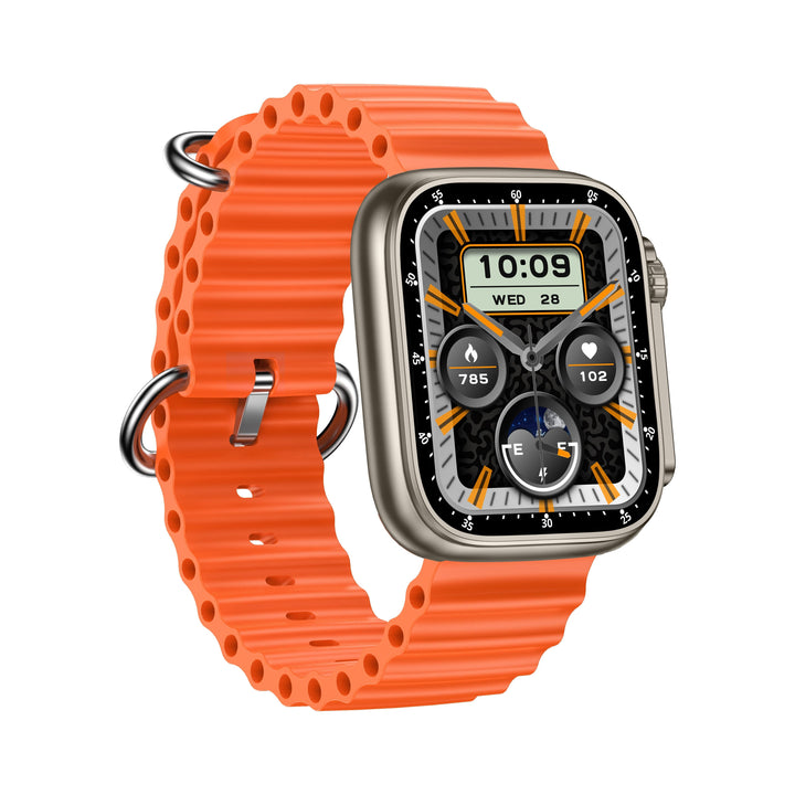 Timex iConnect Edge 1.83"(4.64 cm) Display with Functional Crown and BT Calling Smartwatch For Unisex - TWIXW701T