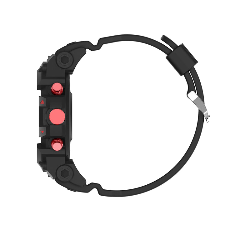 Timex iConnect Go 1.38"(3.50 cm) Display with Functional Crown and BT Calling Smartwatch For Unisex - TWIXW800T