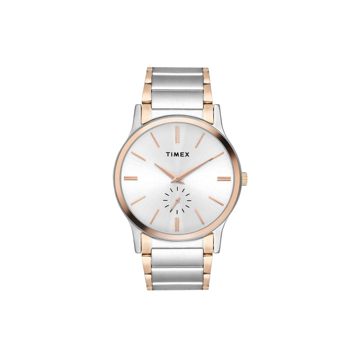 TIMEX Men Silver Round Dial Analog Watch - TWNTG09SMU05