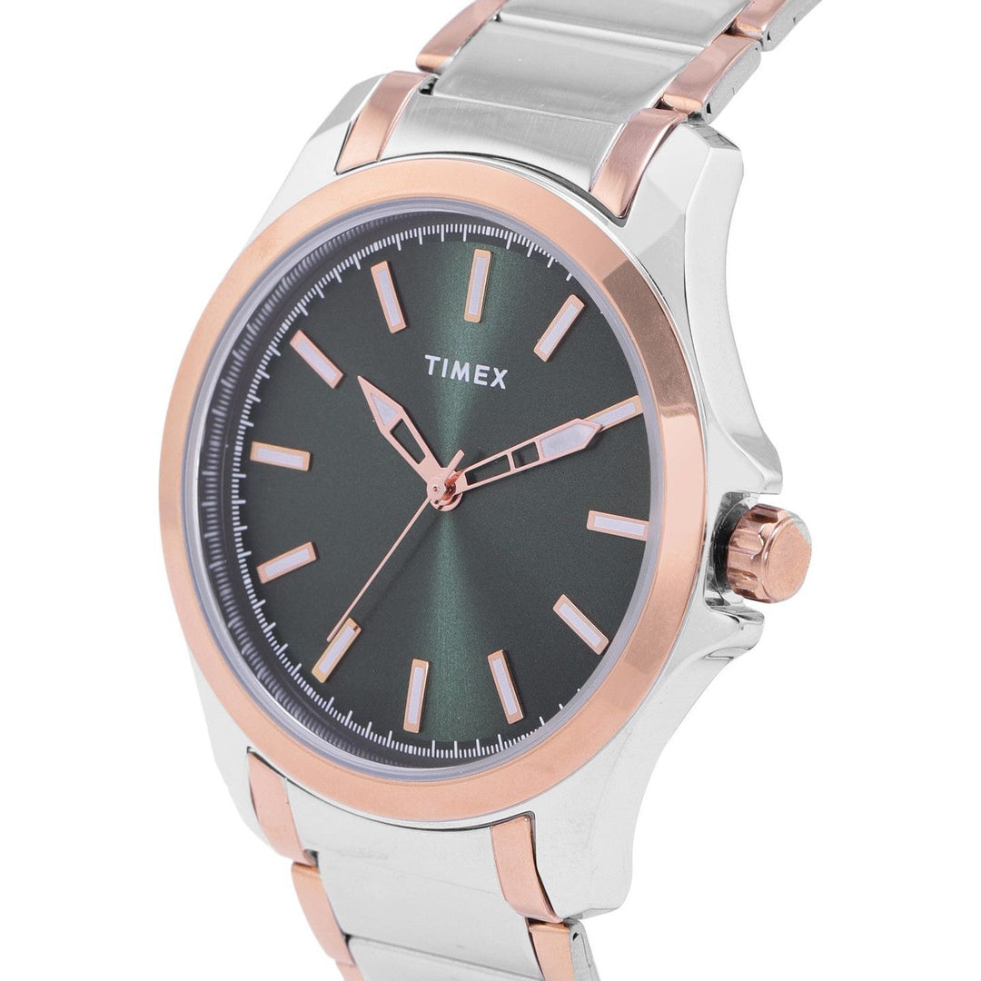 TIMEX Men Green  Round Dial Analog Watch - TWTG58SMU03