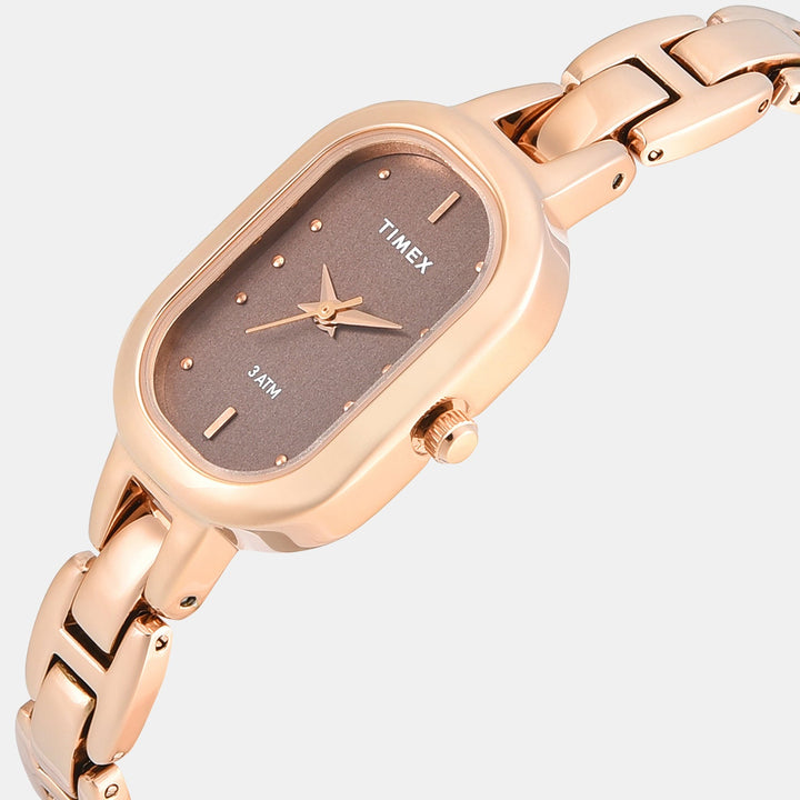 Timex TWTL16302T Brown Dial Women&