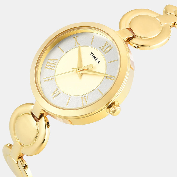 Timex TWTL16402T Champagne Dial Women&