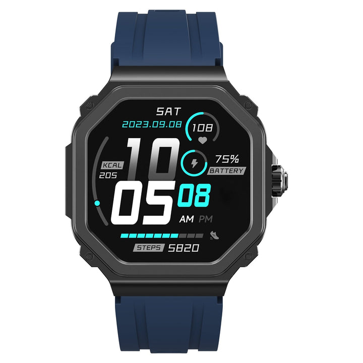 TIMEX Smart Nova 1.43"(3.6cm) AMOLED Display With Functional Crown And BT Calling Smartwatch For Unisex - TWTXW1001T
