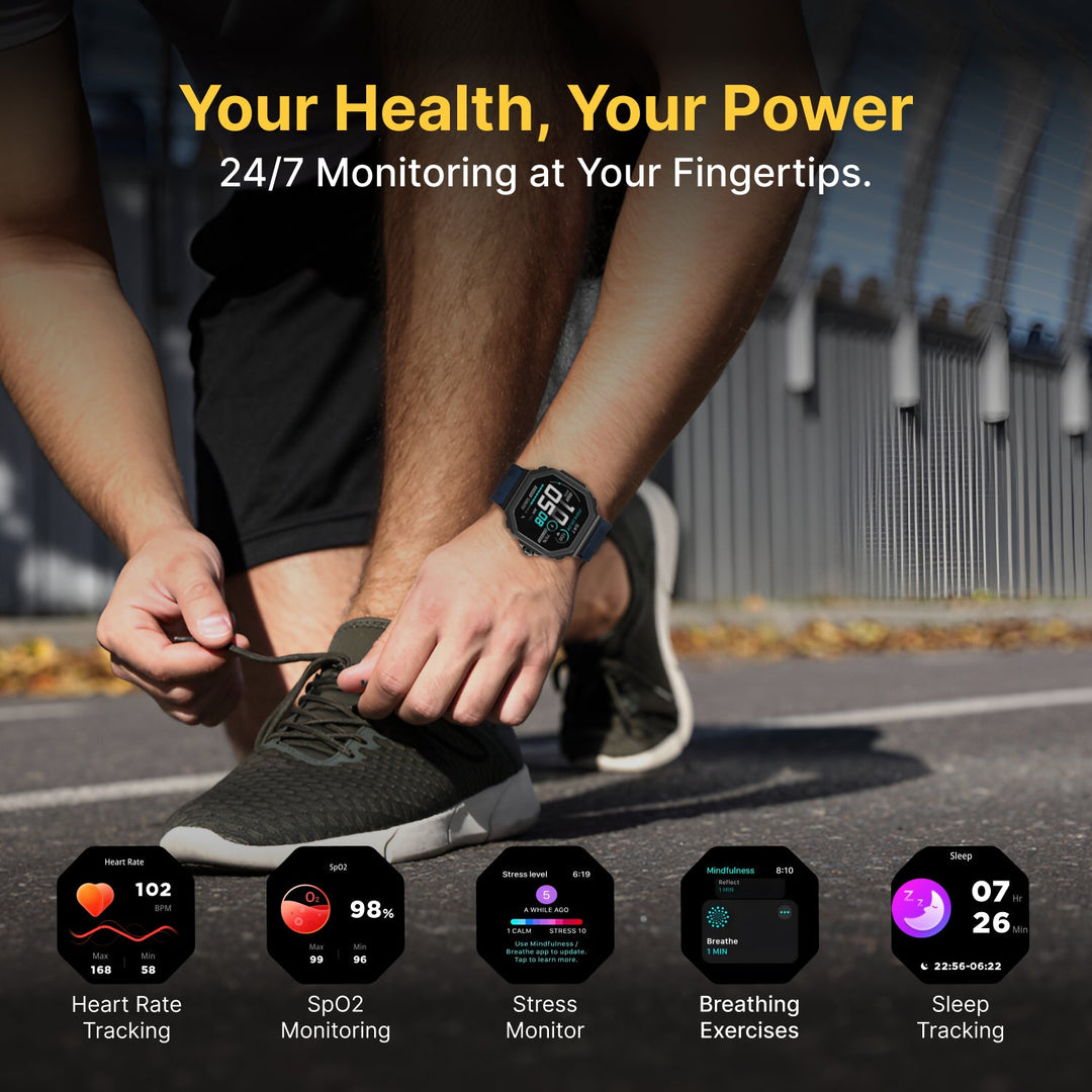 TIMEX Smart Nova 1.43"(3.6cm) AMOLED Display With Functional Crown And BT Calling Smartwatch For Unisex - TWTXW1001T