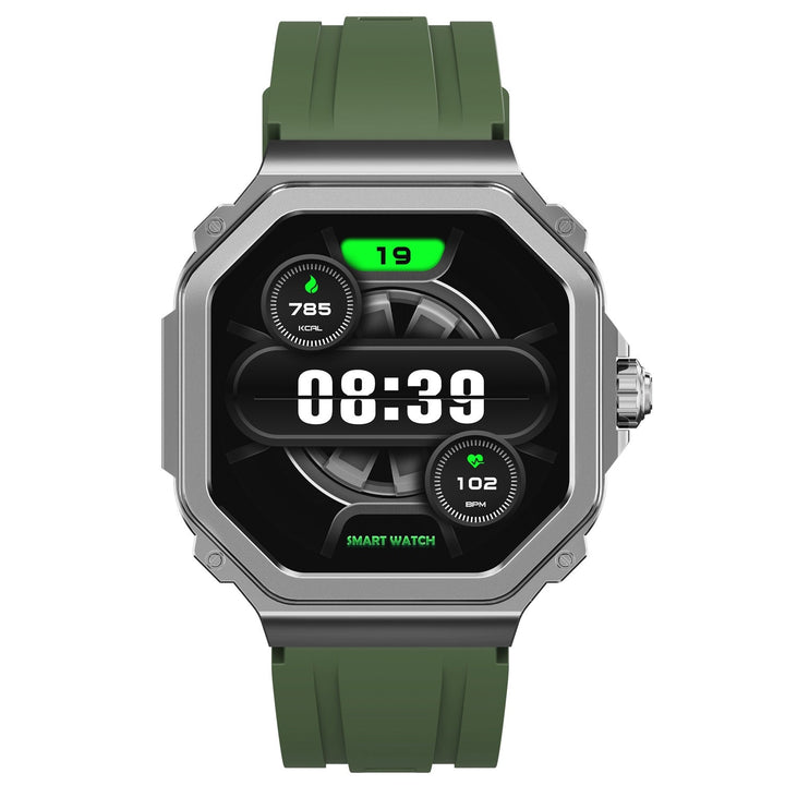 TIMEX Smart Nova 1.43"(3.6cm) AMOLED Display With Functional Crown And BT Calling Smartwatch For Unisex - TWTXW1002T