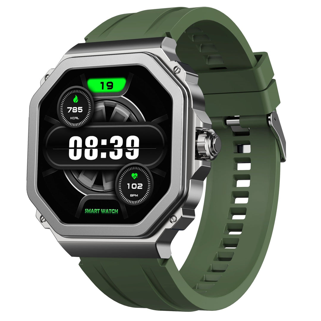 TIMEX Smart Nova 1.43"(3.6cm) AMOLED Display With Functional Crown And BT Calling Smartwatch For Unisex - TWTXW1002T