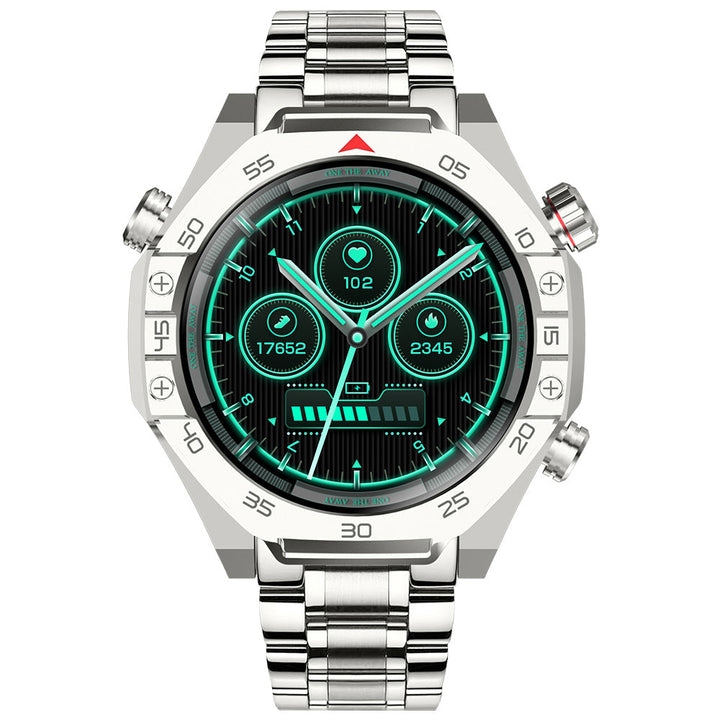 Timex Smart NexGen 1.43"(3.6cm) Display With Functional Crown And BT Calling Smartwatch For Unisex - TWTXW701T