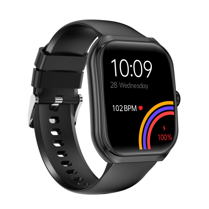 Timex Smart Progen 1.95" (4.95 cm) Curved AMOLED Display with Functional Crown and BT Calling Smartwatch For Unisex - TWTXW800T