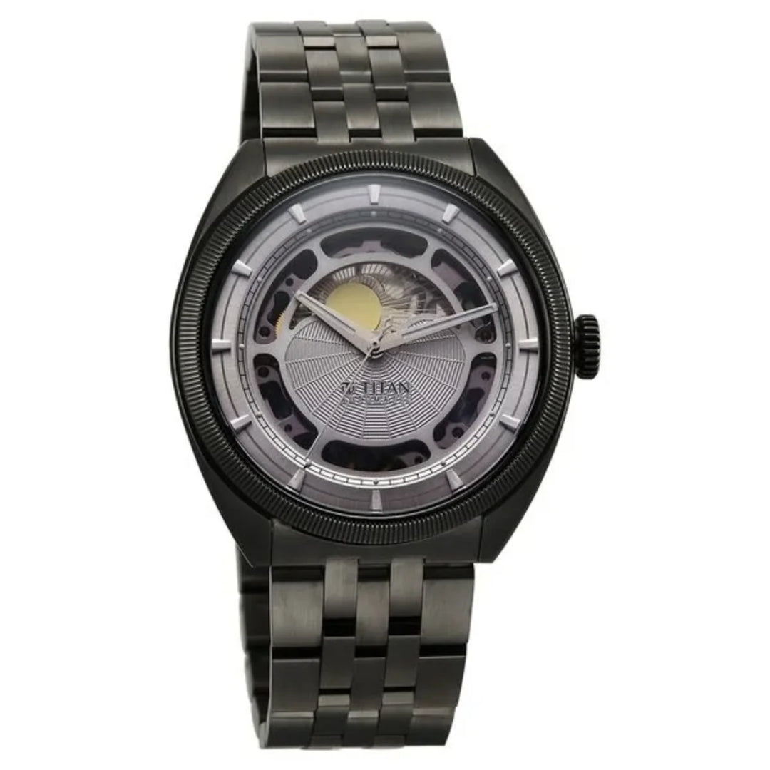Titan 10011QM02 Silver Dial Men&