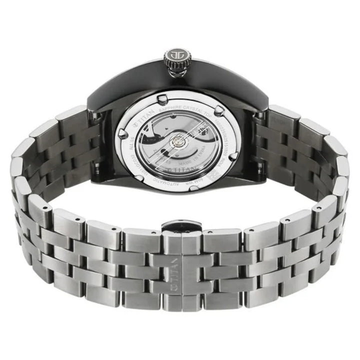 Titan 10011QM02 Silver Dial Men&