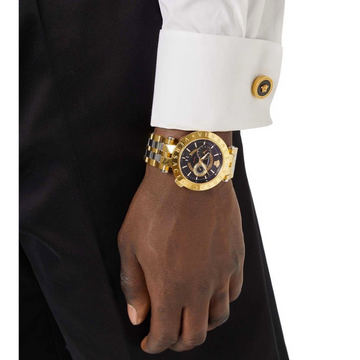VERSACE VEBV00519 V-Race 46MM RONDA Chronograph Watch for Men