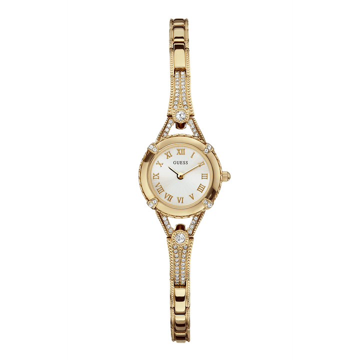 GUESS Ladies Gold Tone Analog Watch
