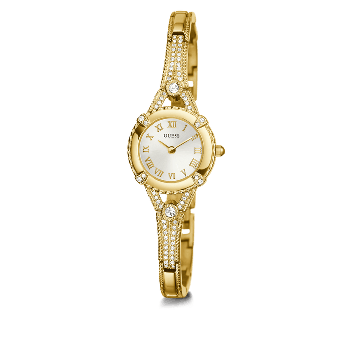 GUESS Ladies Gold Tone Analog Watch