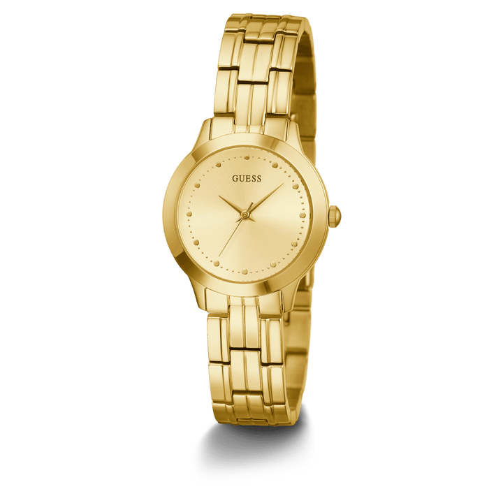 GUESS Ladies Gold Tone Analog Watch