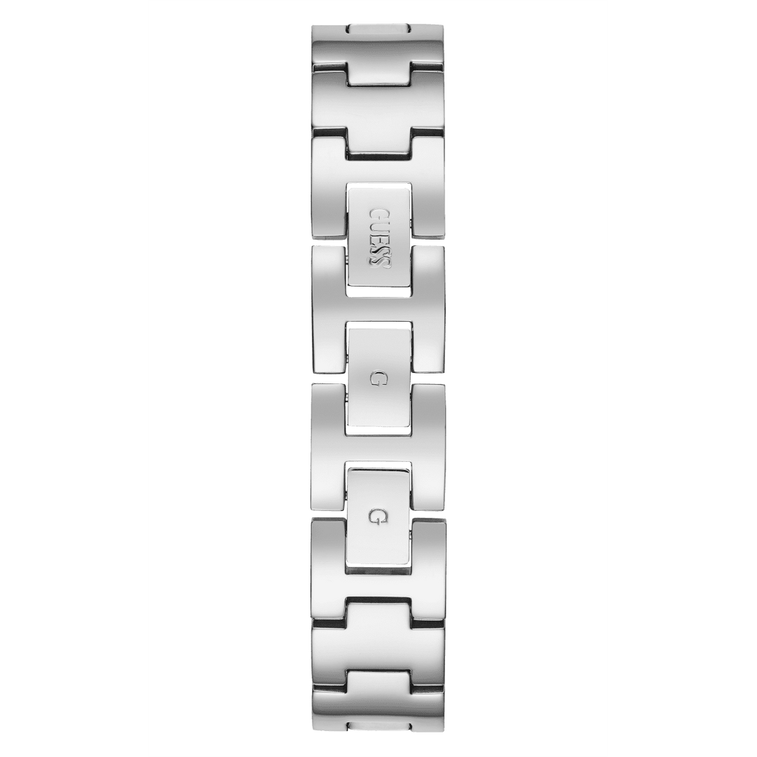 GUESS Ladies Silver Tone Analog Watch