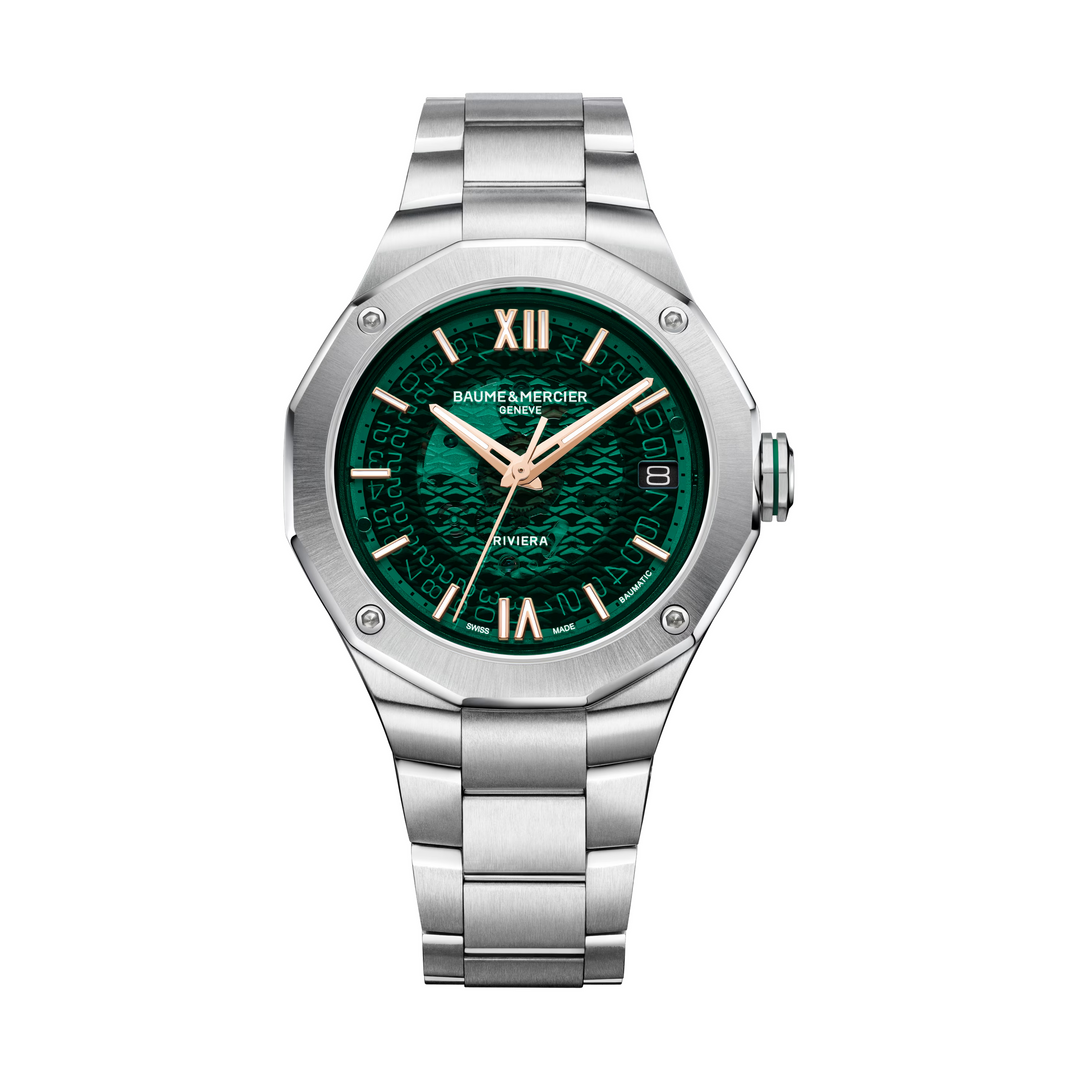 Baume &amp; Mercier Riviera 10770 Automatic Green Dial Men&