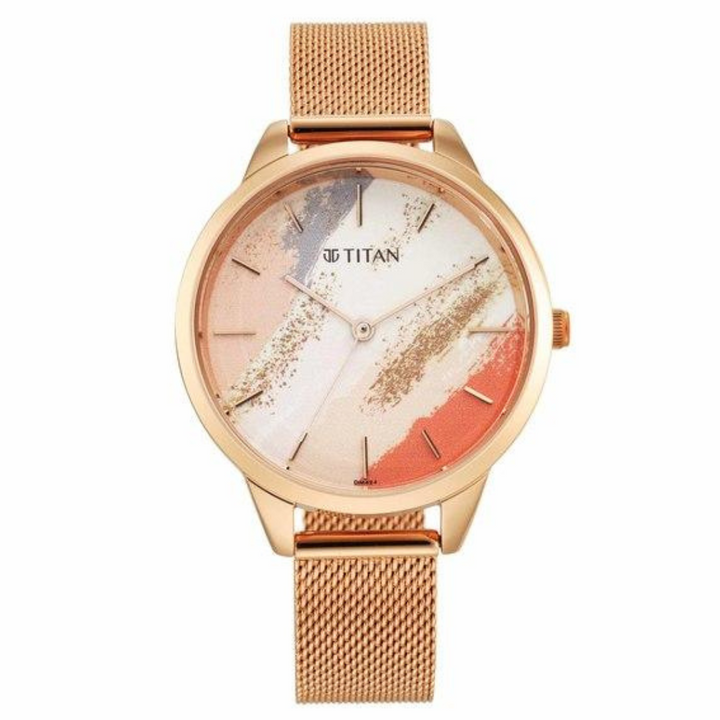 Titan NT2664WM01 Purple Dial Women&