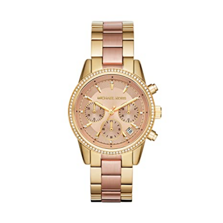 Michael Kors Analog Rose Gold Dial Women's Watch-MK6475