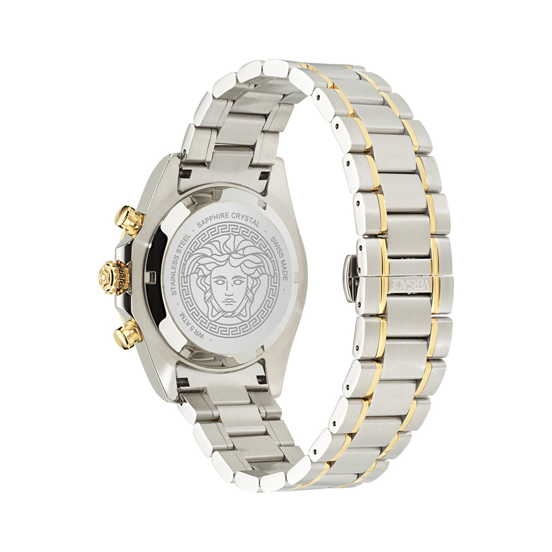 Versace Chrono X Green Round Dial Quartz Analog Men Watch