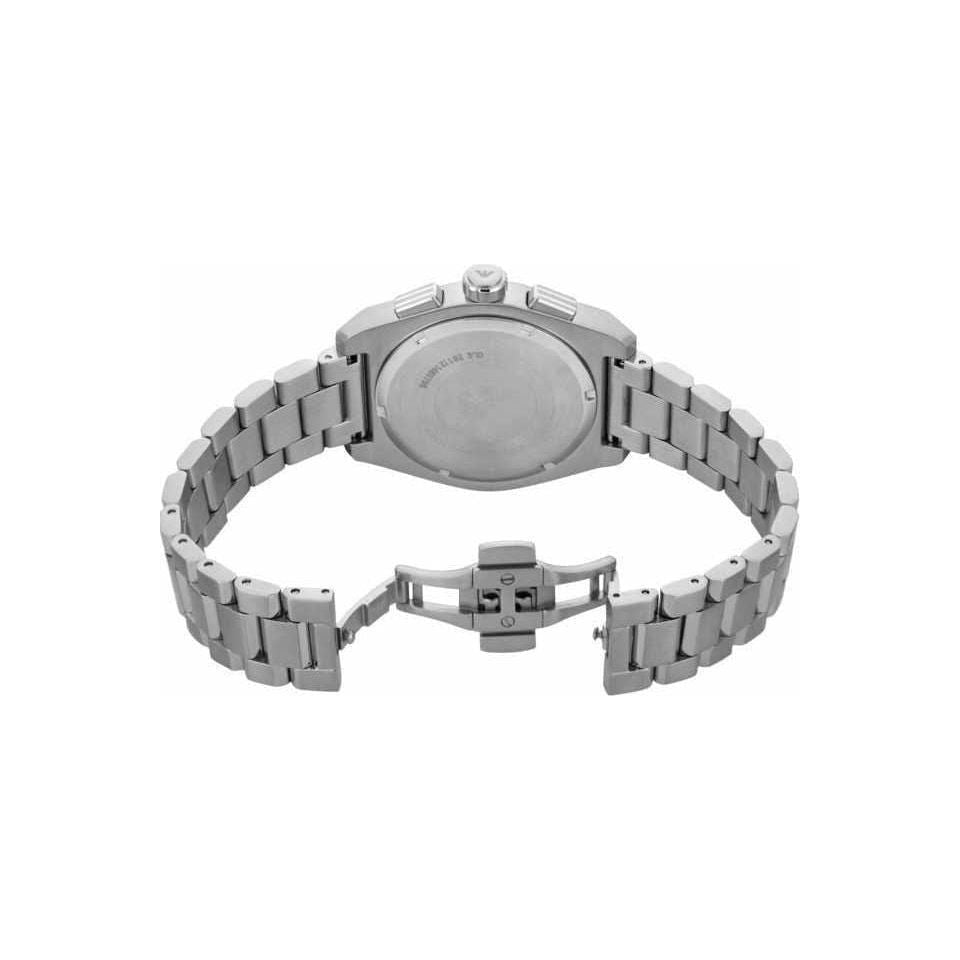 Emporio Armani Quartz 43mm Green Dial Chronograph Watch for Men