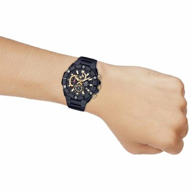 Casio Edifice Analog Black Dial Men's Chronograph Watch (EFR-569DC-1AVUDF)