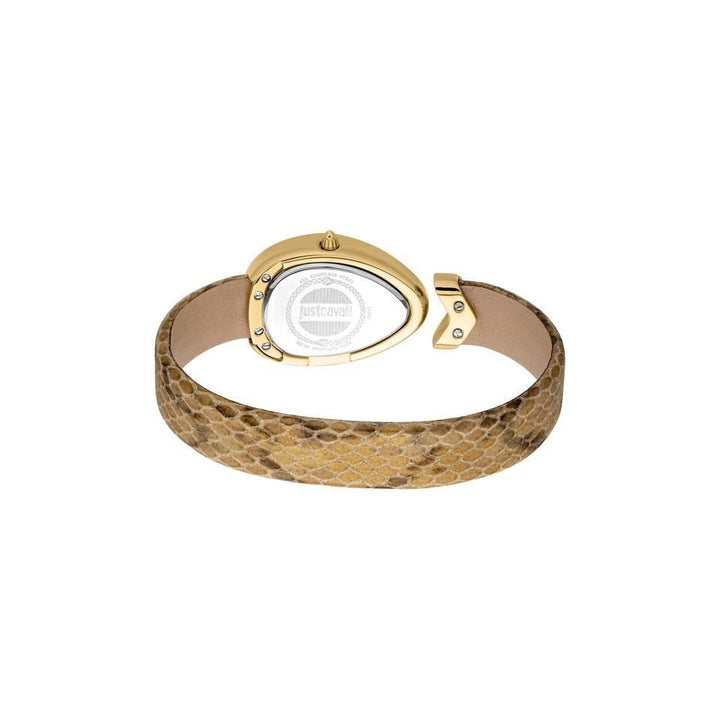 Elegant Just Cavalli Diversa Snake Watch for Women 23.5x32 mm