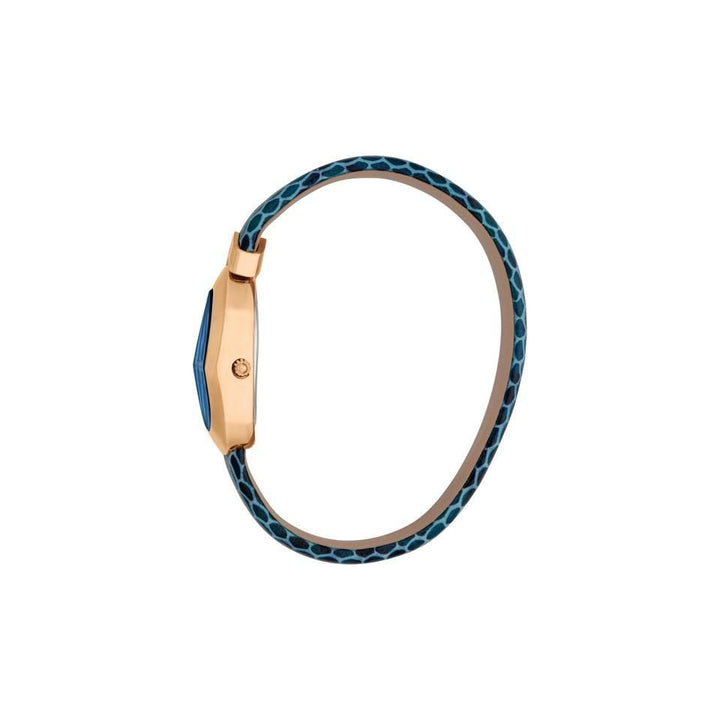 Just Cavalli Diversa Snake Blue Dial Stainless Steel Watch for Women