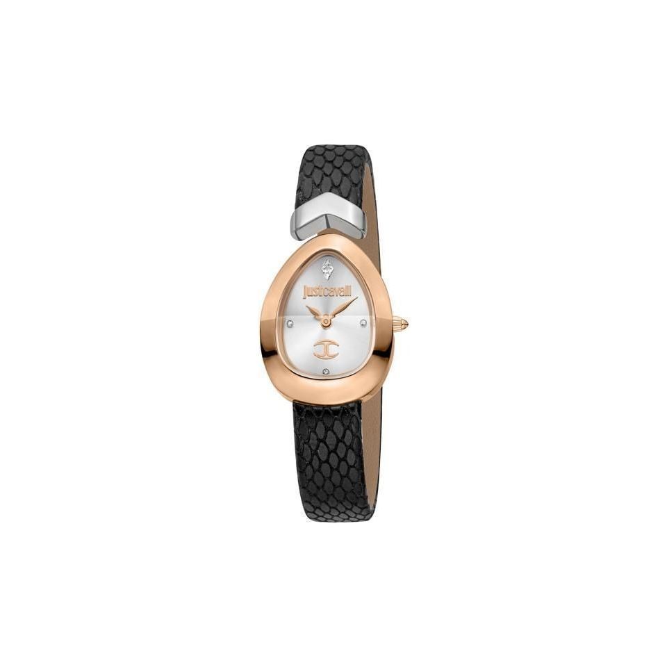 Just Cavalli Diversa Snake 23.5x32 mm Silver Dial Stainless Steel Watch