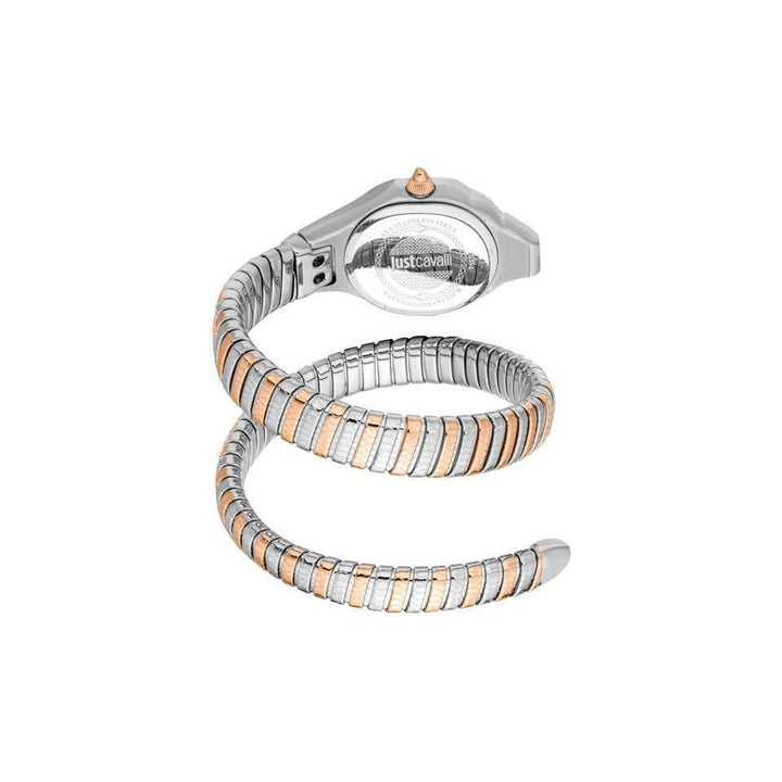 Just Cavalli Fiore Rose Gold Dial Stainless Steel Women's Watch