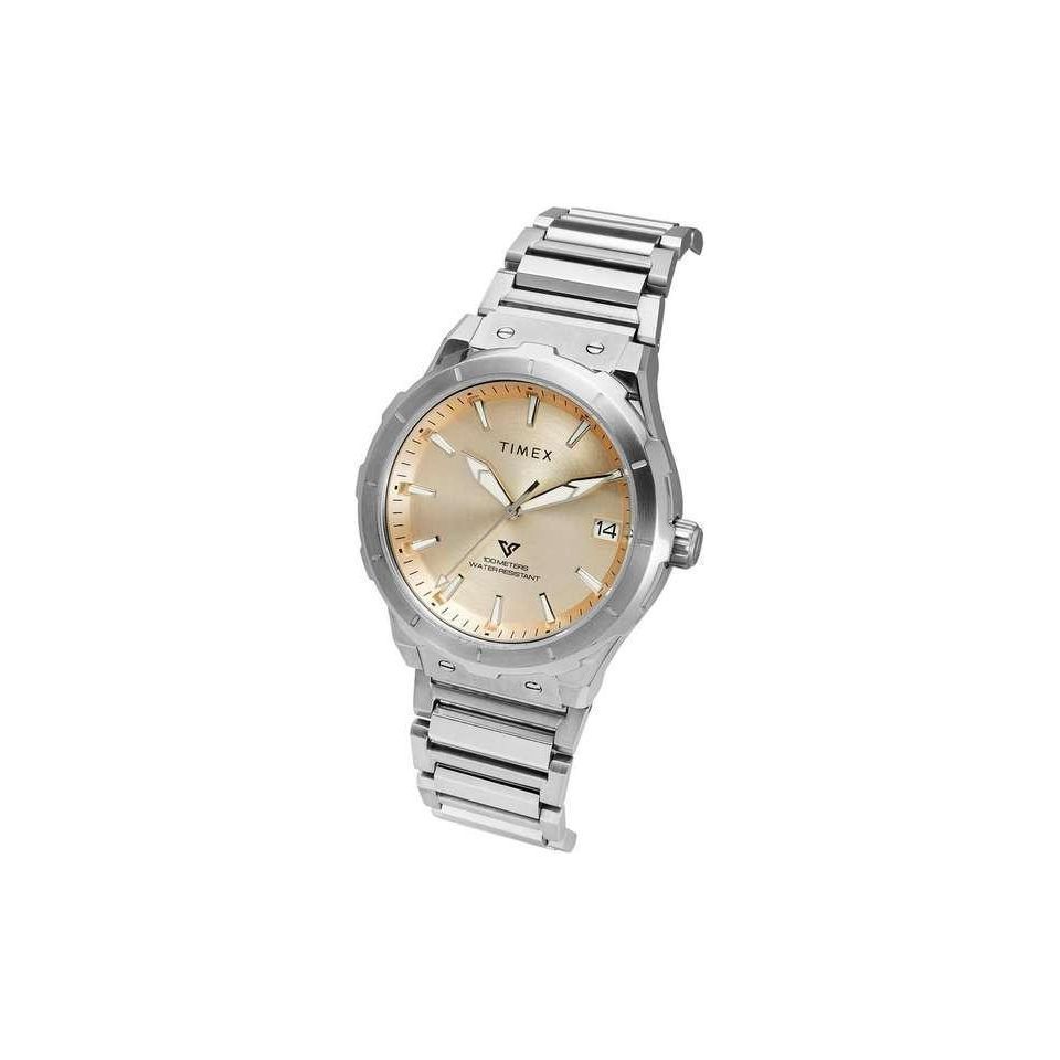 TIMEX Men E Class Watch with Champagne Dial - TWEG24803