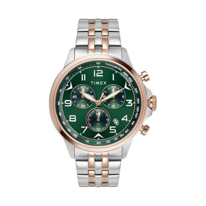 TIMEX Men E Class Watch with Green Dial  - TWEG25102